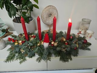 Děkujeme za krásný adventní věnec 🌹🥰 #kvetinoveafery